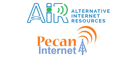 Alternative Internet Resources (“AIR”) has purchased the assets and merged resources with Pecan Internet Service, Inc.